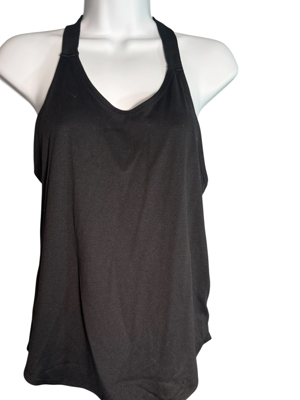 Nike Women’s XS Black Just Do It Racerback Dri-FIT Workout Training Tank Top